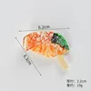 Small mackerel chunks-skewers-model no keychain