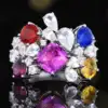 Bague saphir naturel