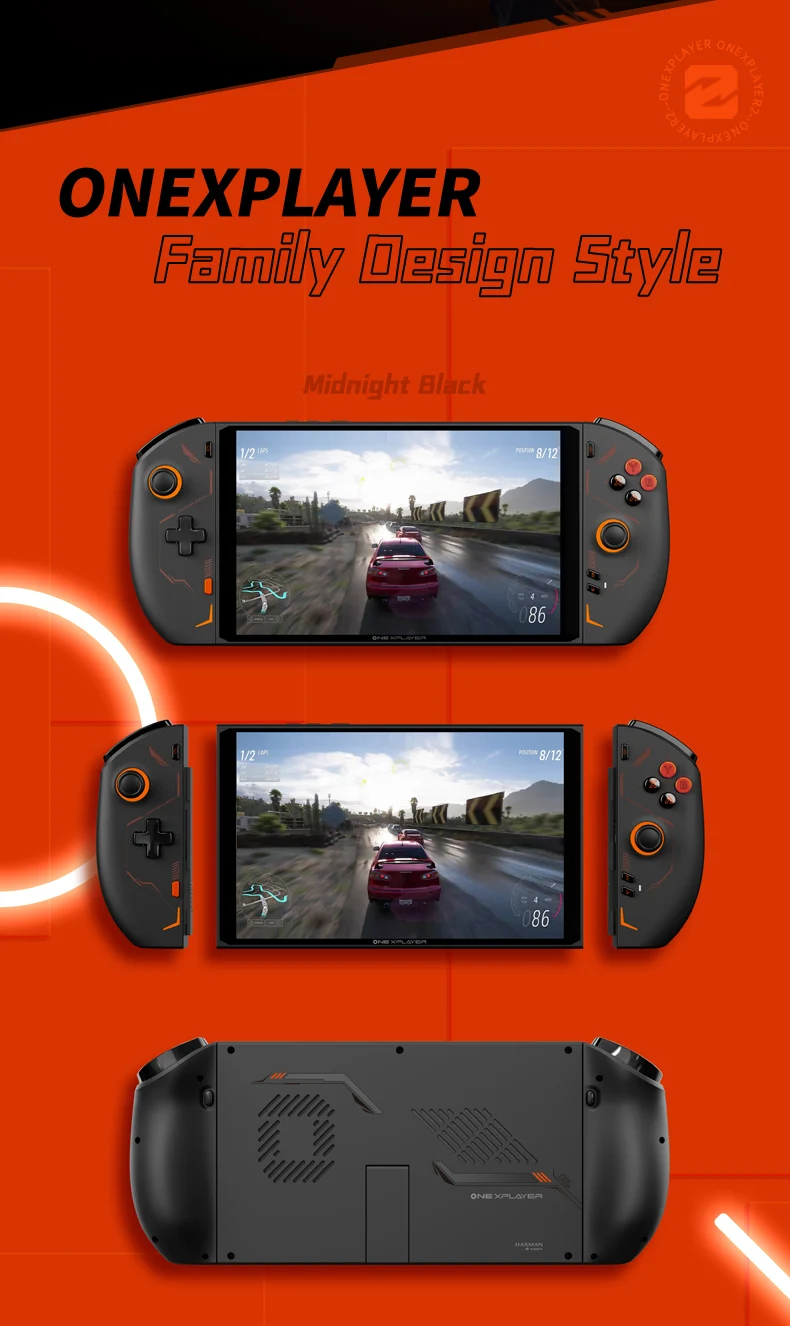 ONE XPLAYER2 16GBRAN 1TB 2TB SSD 17100mAh big battery Touch Screen Video Game Console Handheld Gaming Laptop