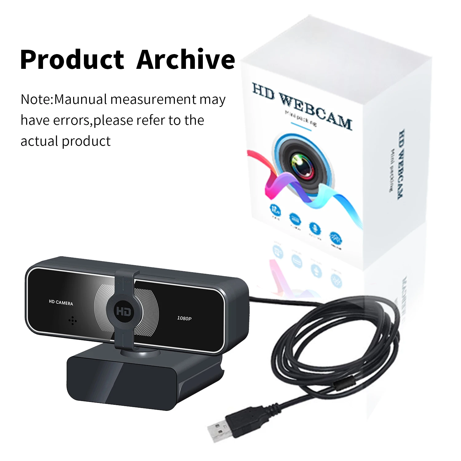 Oem Factory Web Camera Full Hd 1080p Computer Webcam Usb Webcam Laptop Dual Camera 1080p Children's Digital Camera Toy for Pc