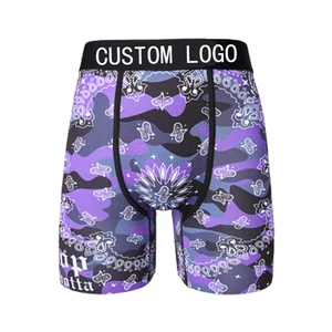 Oem Streetwear High Quality Comfort Waistband Men Boxers Briefs Fashion Custom Man Underwear