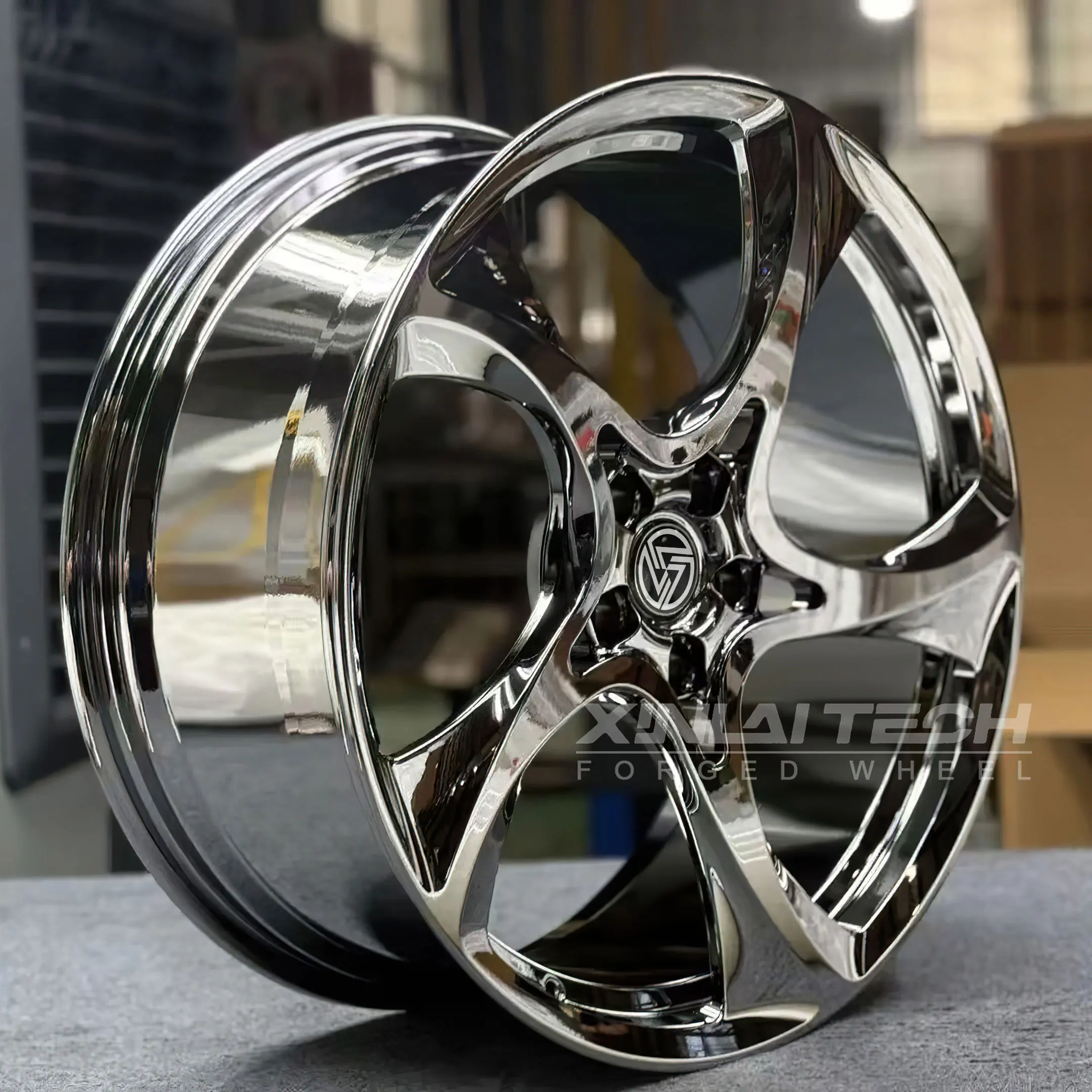 XL 1 Piece Forged Alloy Wheels Deep Concave Design 18 19 20 21 22 24 Inch Monoblock Forged Rims Chrome Wheel - Image 2