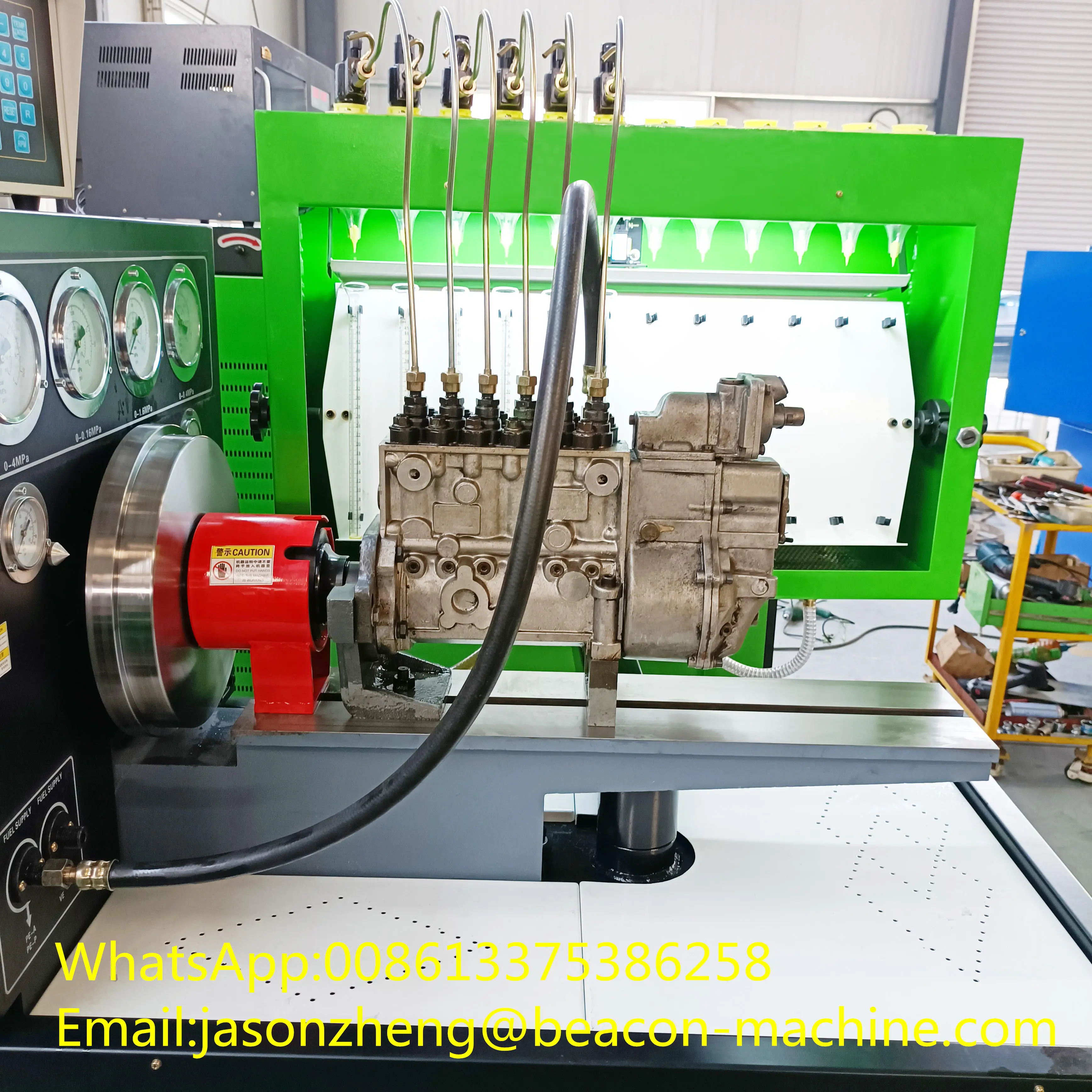 New Model 12psb+e Diesel Injection Pump Test Bench For Calibrating