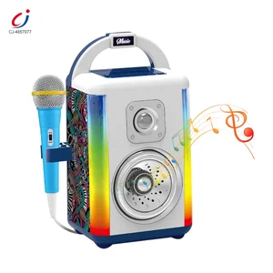 Chengji Speaker Toy Music Sound Multifunctional Microphone Singing Toy Mini Karaoke Machine for Kids Toy