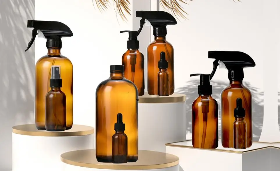 Gallon Refillable Glass Laundry Detergent Container Laundry Room Glass