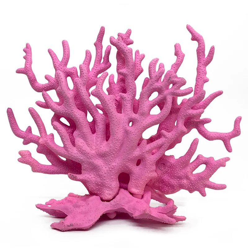 USMILE New Release Multi Colors Plastic Fish Tank Aquarium Accessories Landscaping Decoration 14cm Artificial Coral Tree