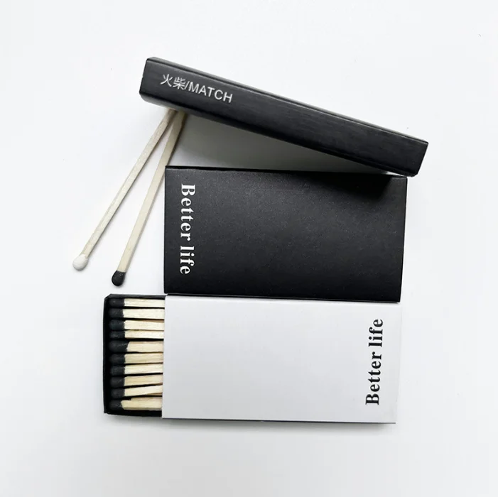 Best Selling Custom Match Boxes Packaging Boxes Handmade Candle Match