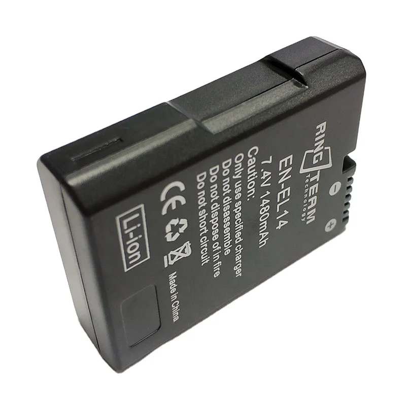 For Nikon D3300 D3100  D5300  p7100 p7700  Fully Decoded Digital Camera Li-ion Battery ENEL14