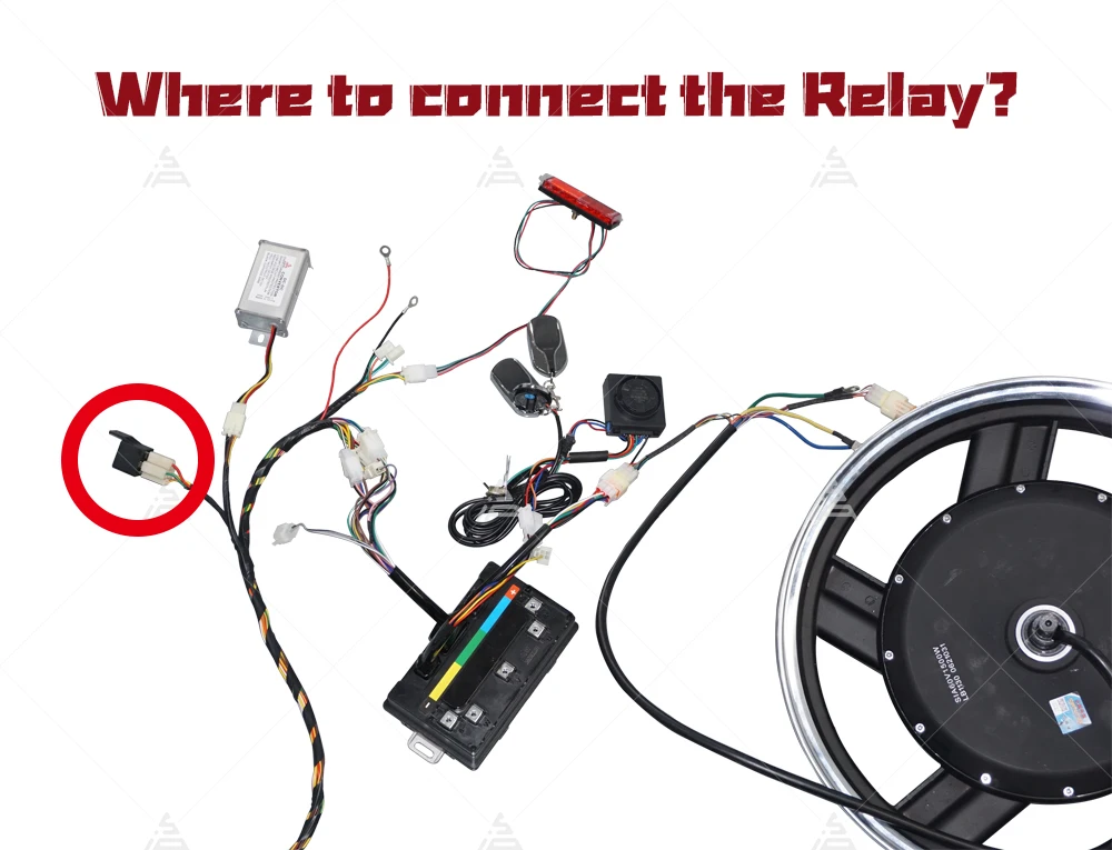 Siaecosys 4p 40a 72v Motorcycle Relay For Vehicle Wiring Head Light Automotive Relays Fit Votol