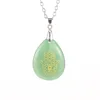 Stainless Steel-2Green Aventurine