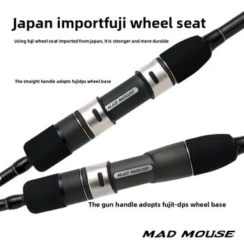 CHEERY Japan Fuji Full Parts Black Soul Slow Pitch Jigging Carbon Boat Fishing Rod 1.9m Saltwater Jigging Rod Madmouse – Metal Jig – view 4