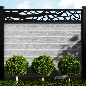 Huitong Wholesale customized garden black metal security fence ETA/ETD extraordinary hot dipped coated galvanized reliable fence