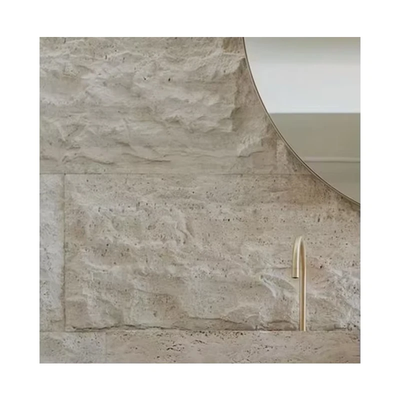 Paiastone Modern Beige Limestone Tiles for Villa Exterior With Multiple Surface Finishes Mushroom Antique Honed Polished
