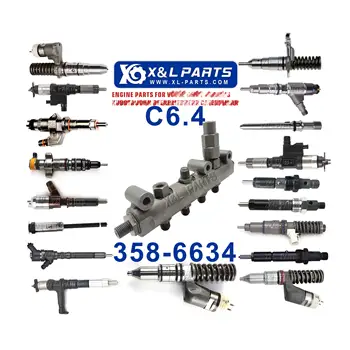 358-6634 3586634 32F61-50900 438-3416 Common Fuel Rail for Caterpillar  Excavator E320D E320D2 C6.4 Engine