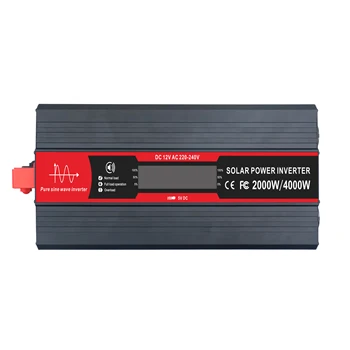 Xie Guan Factory Sale High Power 2000w Dc 12v 24v 48v To Ac 110v 220v  Pure Sine Wave Power Inverter For  Outdoor Camping