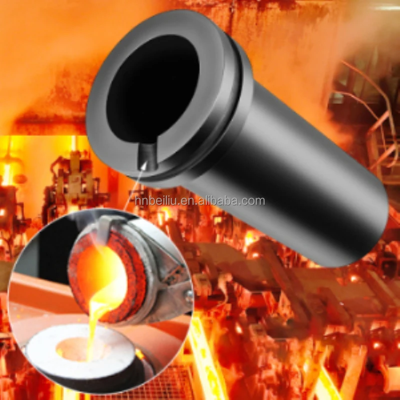 Metal Melting Melting Glass Graphite Crucible For Gold
