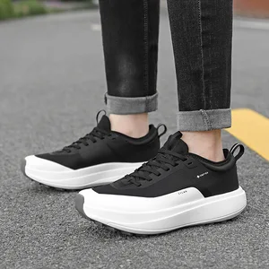 Factory Direct High Quality Waterproof Outdoor Hiking Walking Shoes EVA Rubber Anti-slip Lightweight Elastic Running Shoes