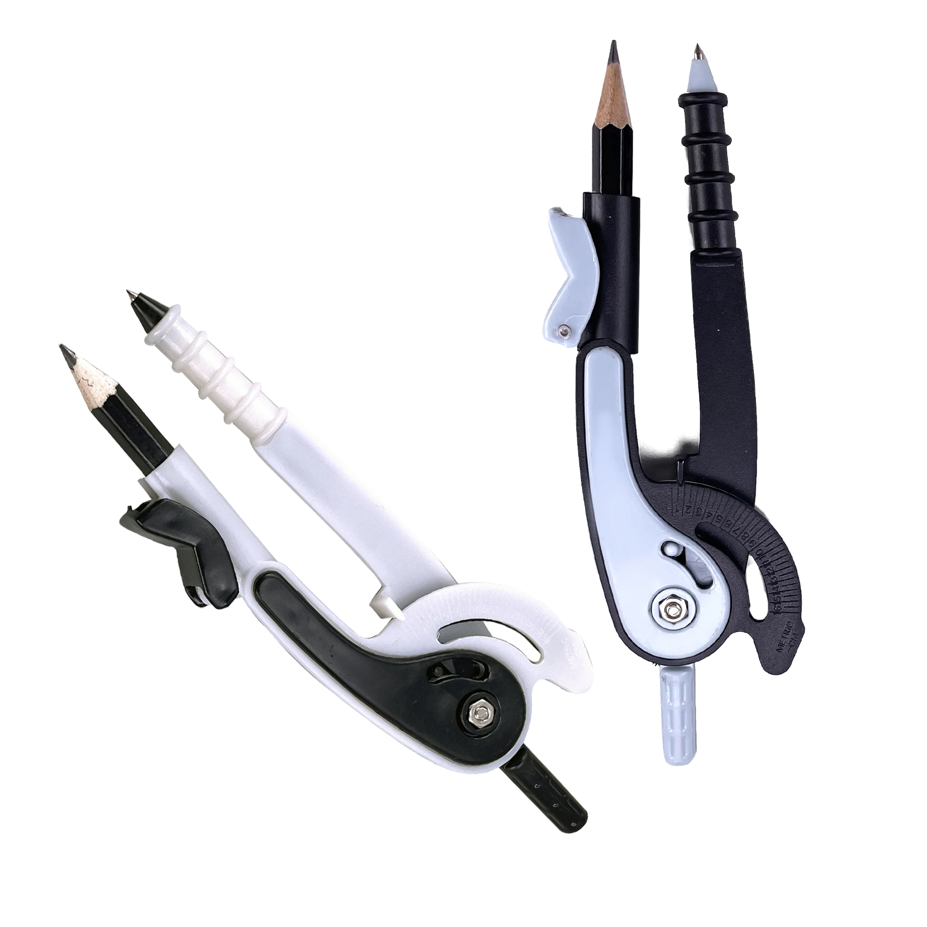 Качественный Многофункциональный пластиковый компас математический инструмент для младшего компаса