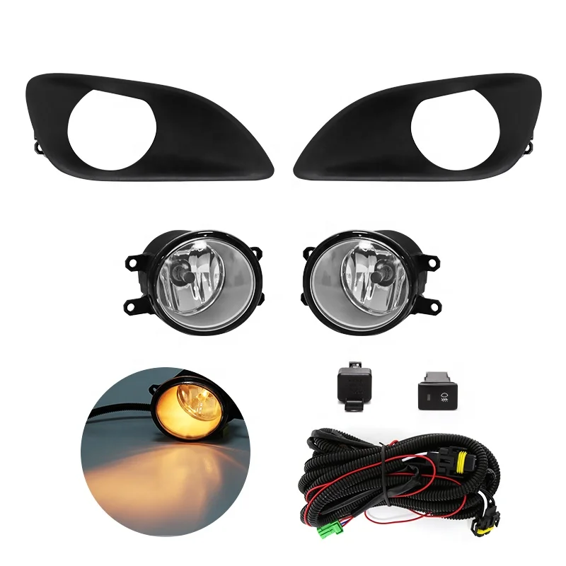 Fog Lamp Driving Light Halogen Bulb for Toyota Yaris Sedan Belta 2006 2007 2008 2009 2010 2011 Vios 2007 2008 2009 2010 2011