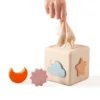 Silicone cast shape paper extraction box with towel