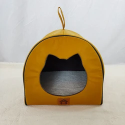 Factory FBA Service cat house foldable pet house cat outdoor house customized color and size NO 2
