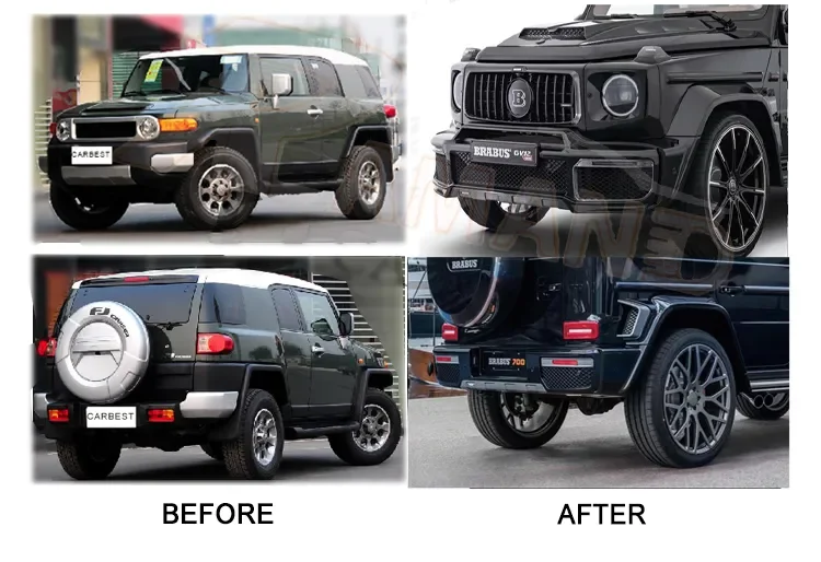 Hot Sale Fj Cruiser Body Kit Convert To G63 Front Bumper For Toyota Fj