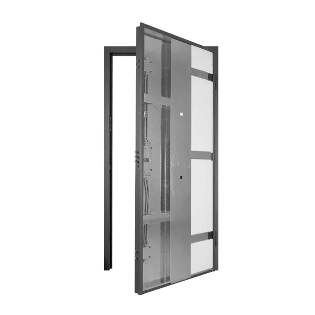 Class 4 Elegant Design  Armored Door Past ENV1627 Fiber Glass Security Door Exterior Fiber Glass Door