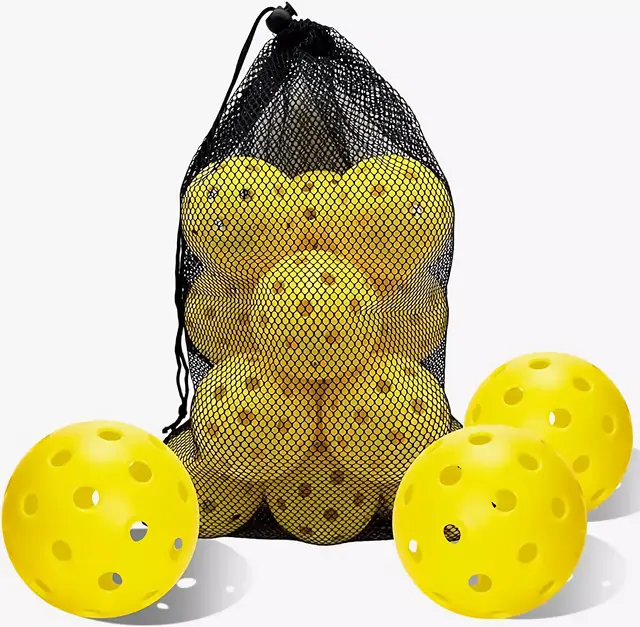 Factory Price Pickleballs Standard Pickle Balls For Indoor Sports Pickleball Balls Competition Seamless Pickleball 40 Hole