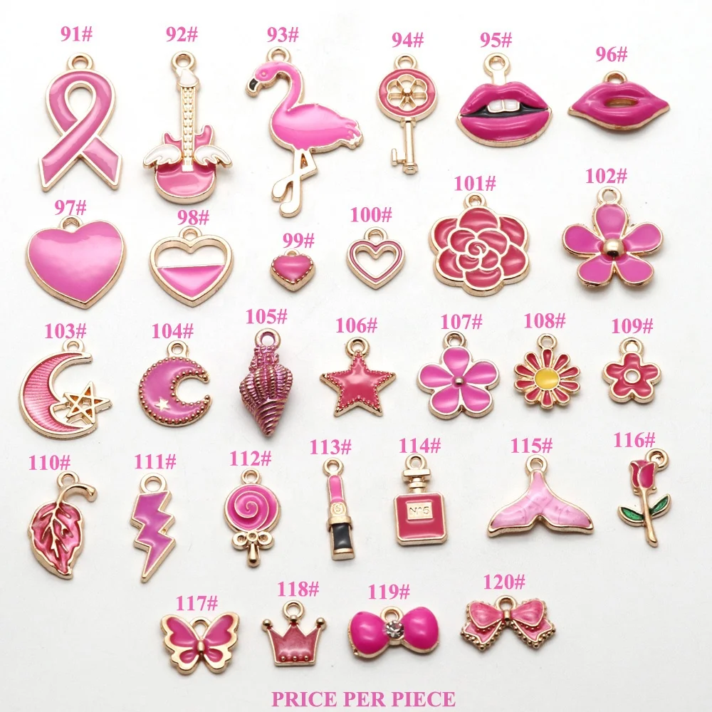 Fashion Charms For Jewelry Making Enamel Charms For Key Chain