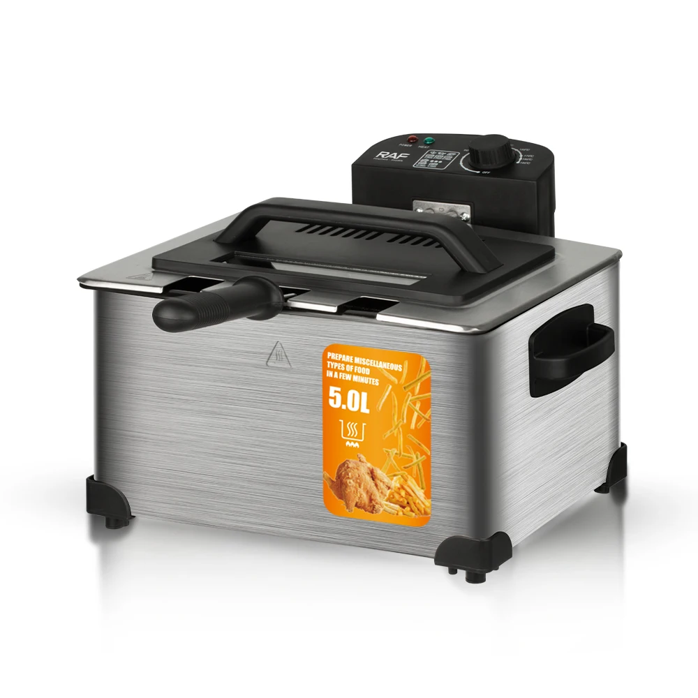Professional Grade Stainless Steel Electric Deep Fryer 5L with