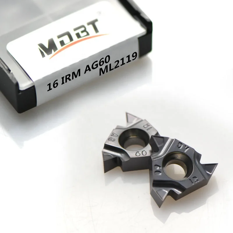16 ER AG 60 Tungsten Carbide CNC Thread Inserts for SER