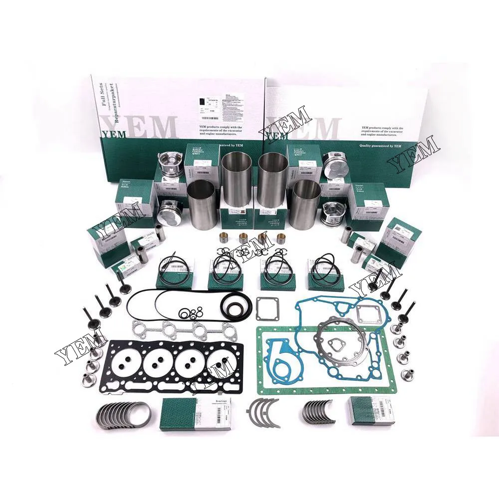 For Kubota Engine V1505 V1505D V1505-E V1505T Overhaul Rebuild Kit High Quality 2