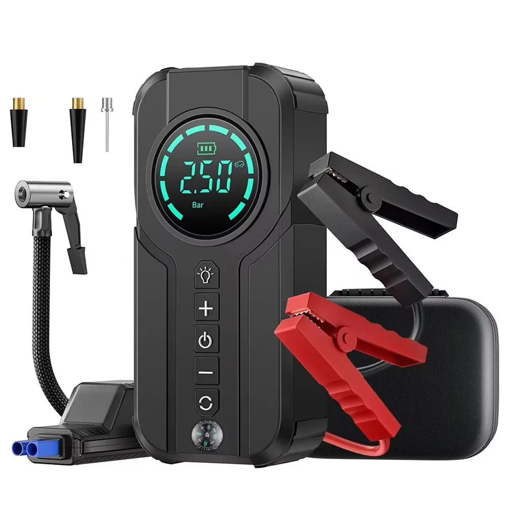 ジャンプスターター 12V車用 2000A 16000mAh 最大7.0Lガソリン対応