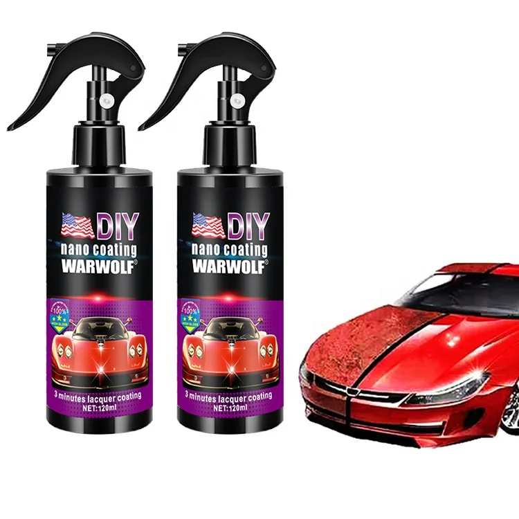 3 in 1 High Protection Fast Car Ceramic Coating Spray, Car Scratch Nano Repair Spray