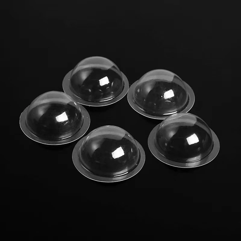 High Quality Hollow clear dome cover glass PMMA half sphere dome lens with fringe