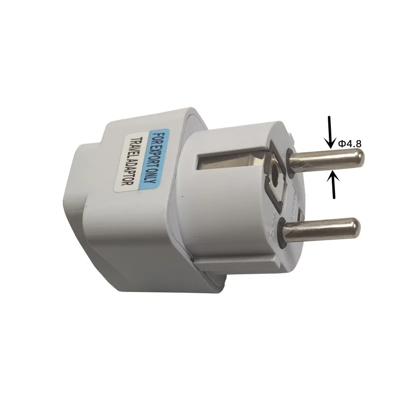 Eu Plug to US UK Universal Power Plug Adapter, South Korea Israel Brazil Travel Socket Converter Charger ,us to Eu Adapter