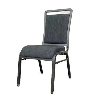 Stackable wholesale aluminum chairs banquet chairs living room dining hotel restaurant wedding chair