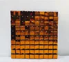 Square mirror orange