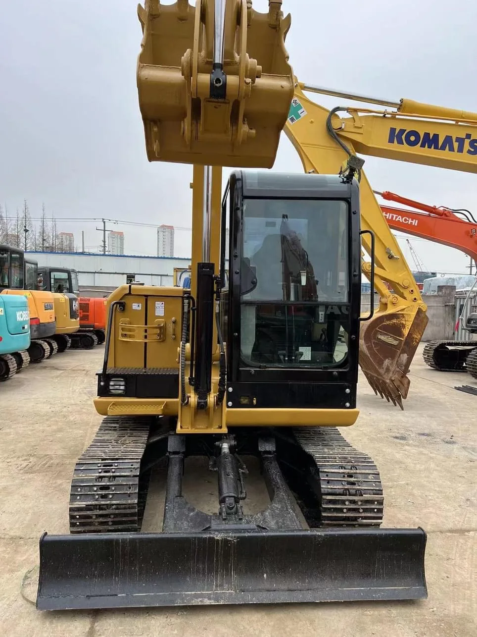 5.5 Ton Mini Excavator Digger 305.5 Used Good Condition Crawler Excavator Digger Cat Caterpillar Excavator  for Sales
