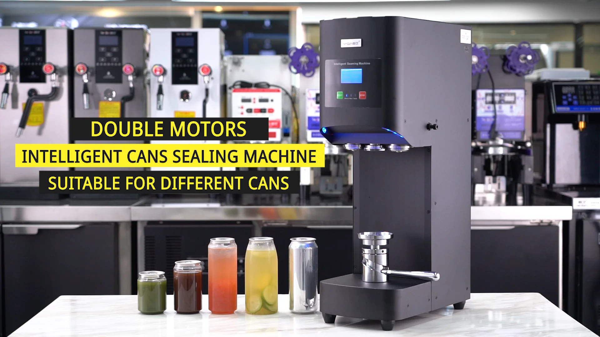 Professional Semiautomatic Cansealer Machine For Restaurant