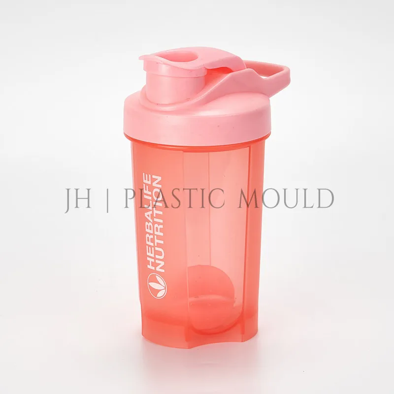 Portable 6 Colors 400ml Herbalife Bottle Protein Powder Shaker Cup Sports  Cup Water Bottle