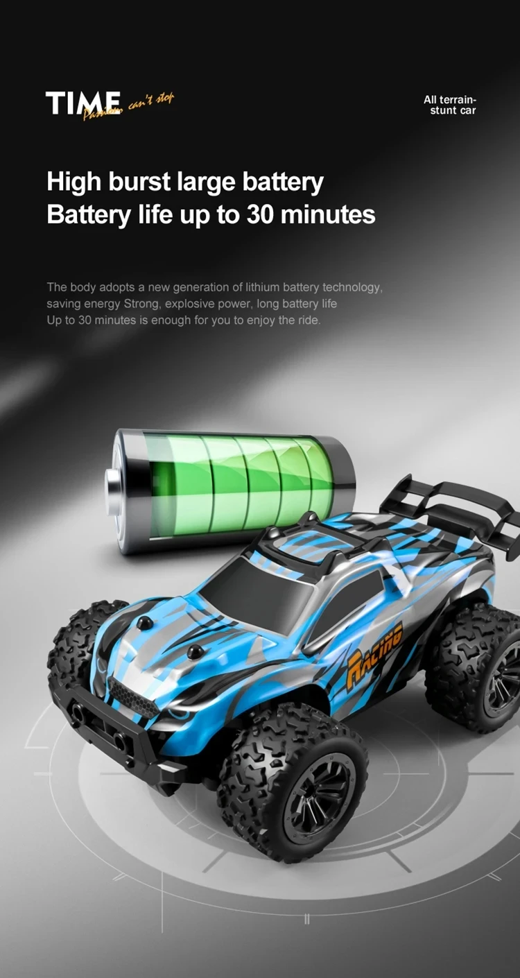 2.4ghz 1:20 Scale Rc Car 20km/H High Speed Rc Cars Toys for Adults and ...