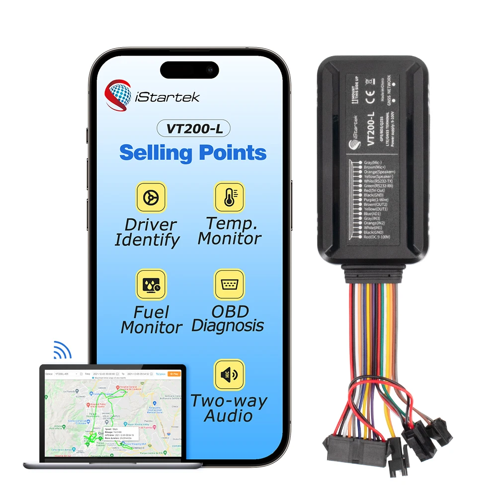 Strong signal Piattaforma Private Iot 4g Lte Gsm Anti Theft Car Lorawan Gps tracker for Quetel