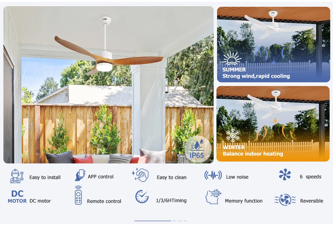 Ceiling Fan, 1stshine, 35W, Plastic - detail 10