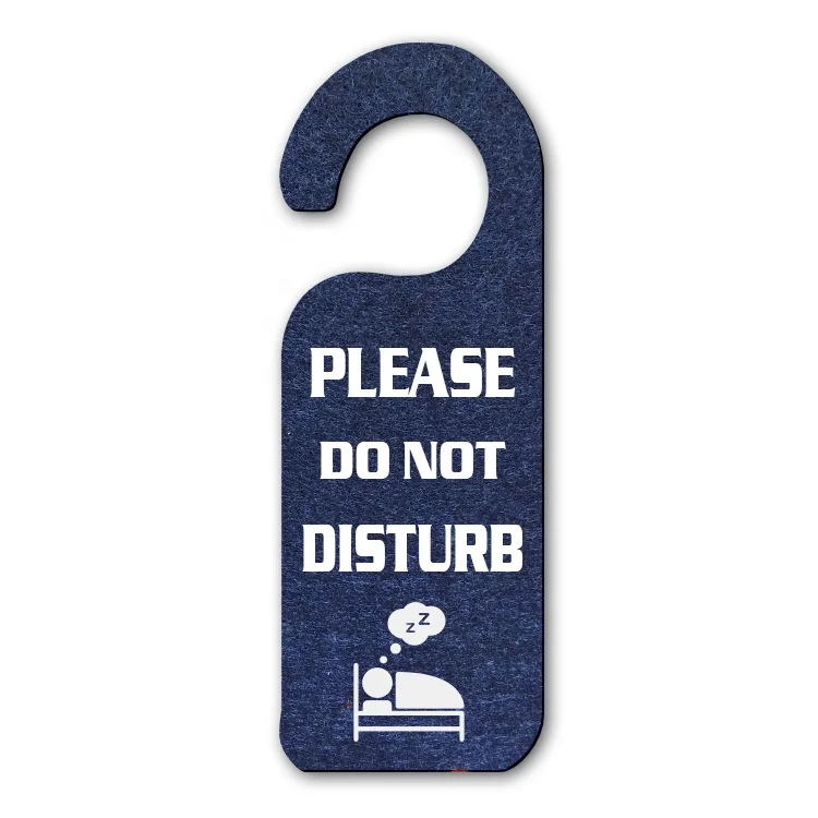 Заготовки для дверных Вешалки Не беспокоить в отеле