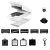 White cover -15 pieces (including peeler)