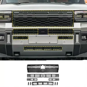 For JETOUR ZHENHENG G700 Front Bumper with Insect-proof Net, Water tank protection Mesh Grille, Dust Cover Modification Parts