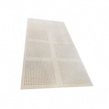Acoustic Perforated Gypsum Ceiling Board Music Studio Equipment Plasterboard Sound Absorbing Sound-absorbing Gypsum Board