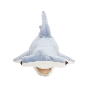 Wholesale Custom Cute Soft Small Shark Plush Stuffed Animals PP Cotton Filled Manufacturing Plush Toys