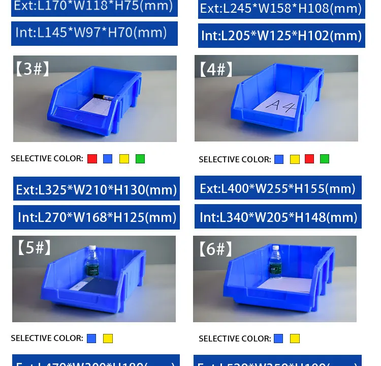 Cheap Plastic Storage Bins Box Stack Boxes Plastic Storage Box Big